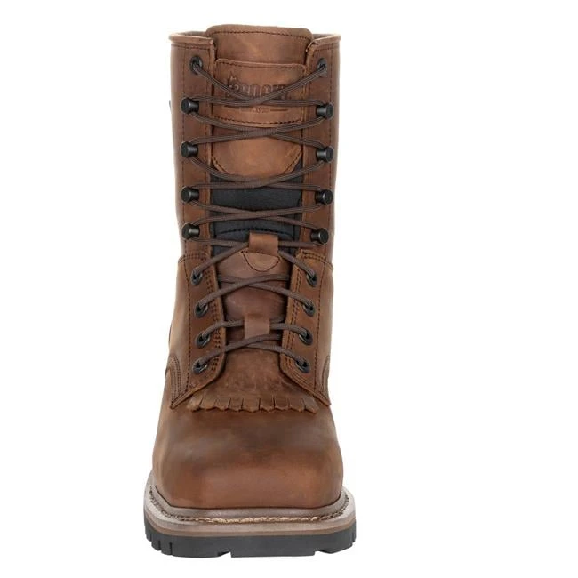 Men's Rocky Square Toe Logger Composite Toe Waterproof Boots - Image 4