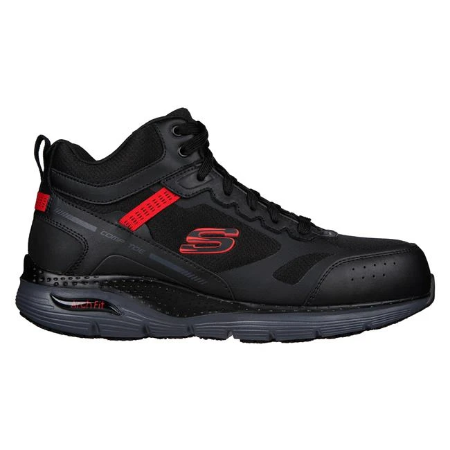 Men's Skechers Work Arch FIT SR Bensen Composite Toe Boots - Image 4