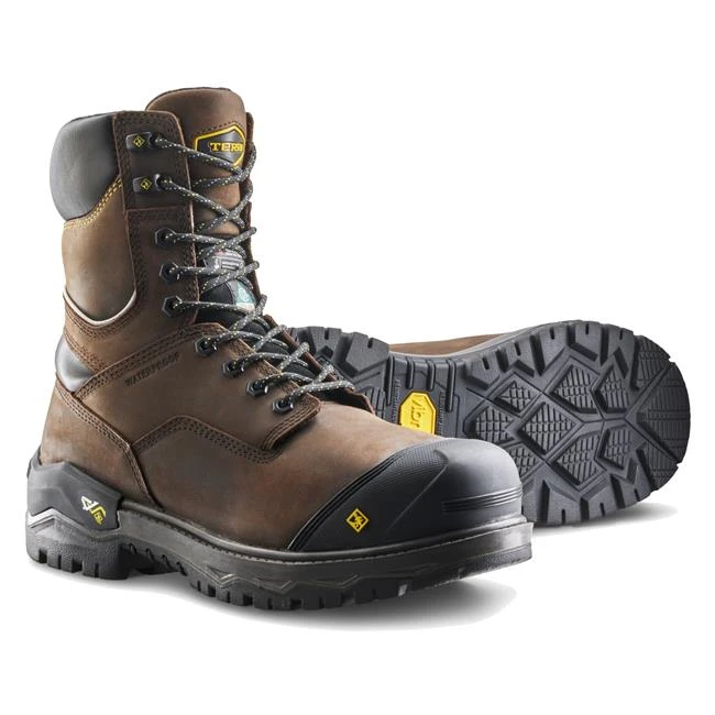 Men's Terra 8" Gantry LXI 400G Composite Toe Waterproof Boots - Image 4