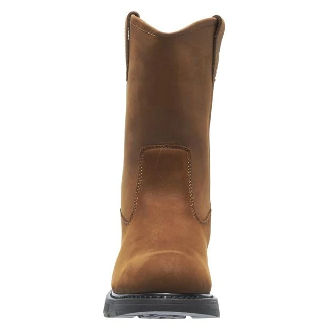 Men's Wolverine 10" Leather Wellington Steel Toe Boots - Image 4