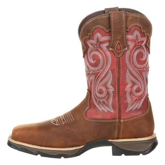 Women's Durango Lady Rebel Composite Toe Waterproof Western Work Boots - Image 5