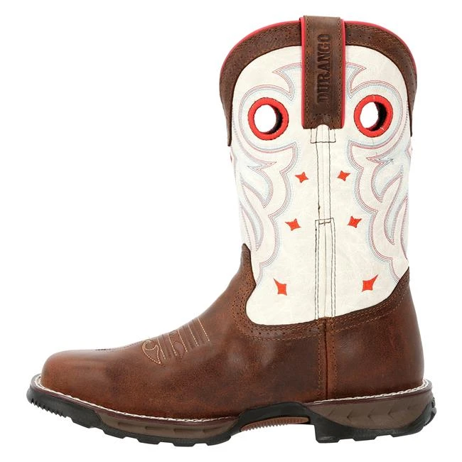 Women's Durango Maverick Steel Toe Waterproof Western Work Boots - Image 12