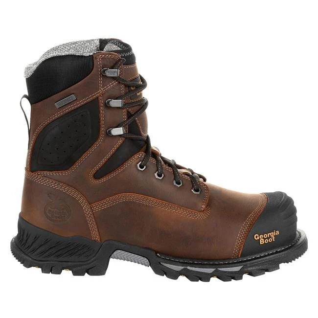 Men's Georgia 8" Rumbler Composite Toe Waterproof Boots - Image 5