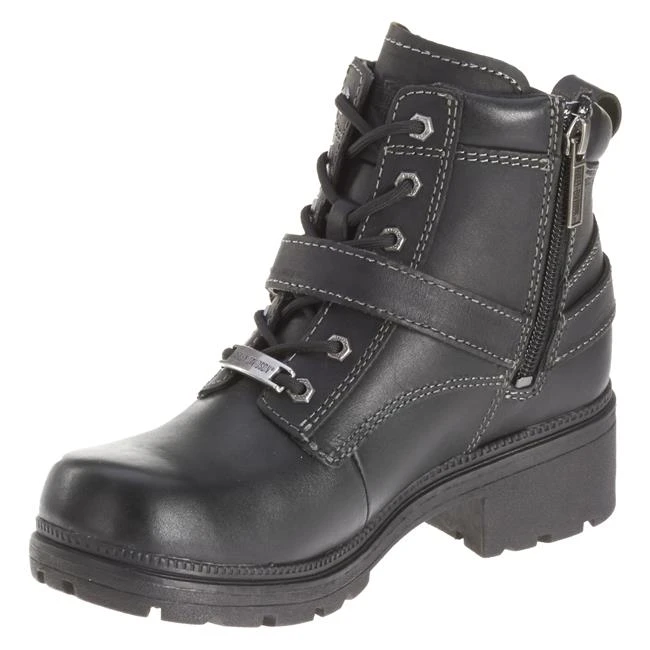 Women's Harley Davidson Tegan Side-Zip Boots - Image 5
