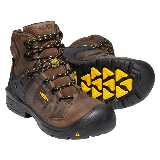 Men's Keen Utility 6" Dover Carbon Toe Waterproof Boots - Image 5