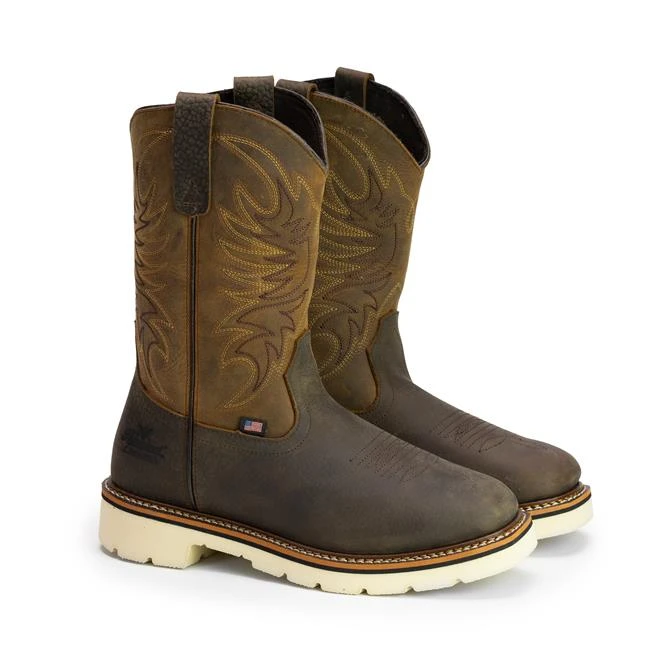 Men's Thorogood American Heritage Square Toe Wellington Boots - Image 5