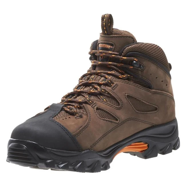 Men's Wolverine Hudson Hiker Steel Toe Boots - Image 5