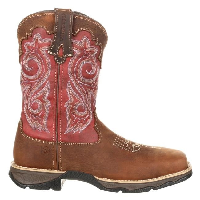 Women's Durango Lady Rebel Composite Toe Waterproof Western Work Boots - Image 6
