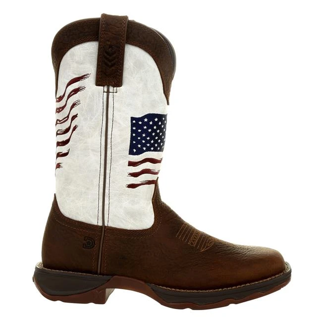 Women's Durango Lady Rebel Distressed Flag Embroidery Western Boots - Image 6