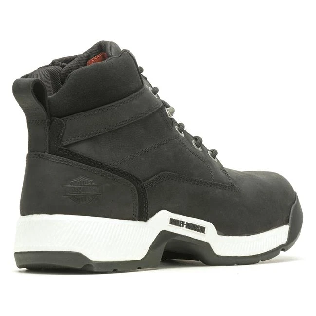 Men's Harley Davidson Footwear Dowden Composite Toe Side-Zip Waterproof Boots - Image 6