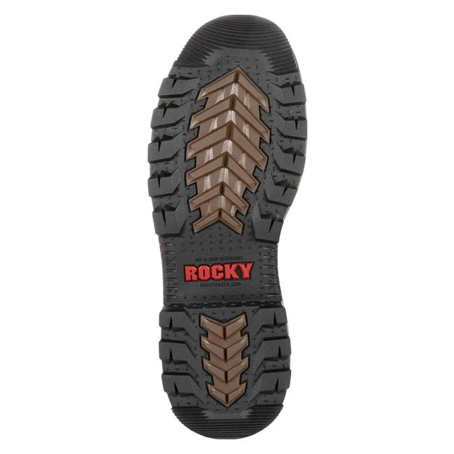 Men's Rocky 6" Rams Horn Work Waterproof Boots - Image 6
