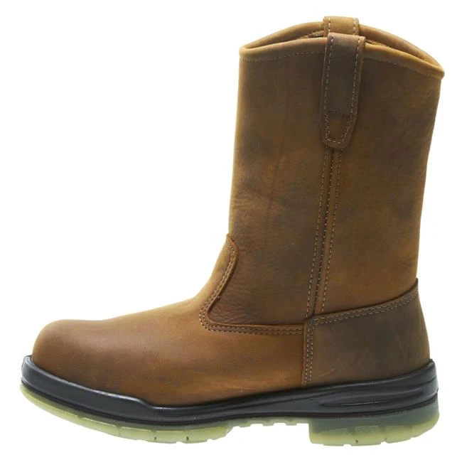 Men's Wolverine 10" Durashocks Wellington 200G Steel Toe Waterproof Boots - Image 6
