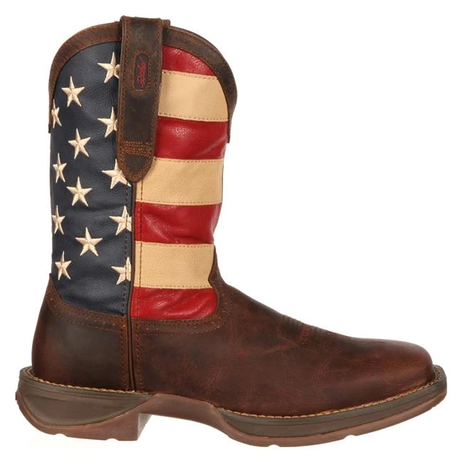 Men's Durango 12" Rebel Flag Boots - Image 7