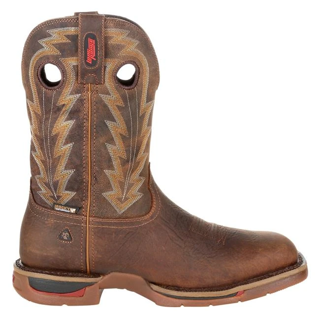 Men's Rocky 11" Long Range Western Waterproof Boots - Image 7