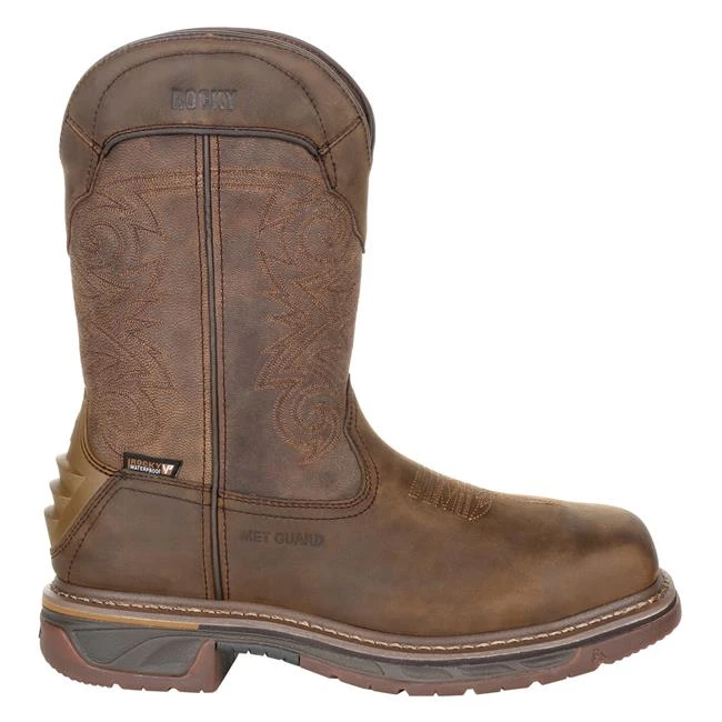 Men's Rocky Square Toe Western Boots - Image 7