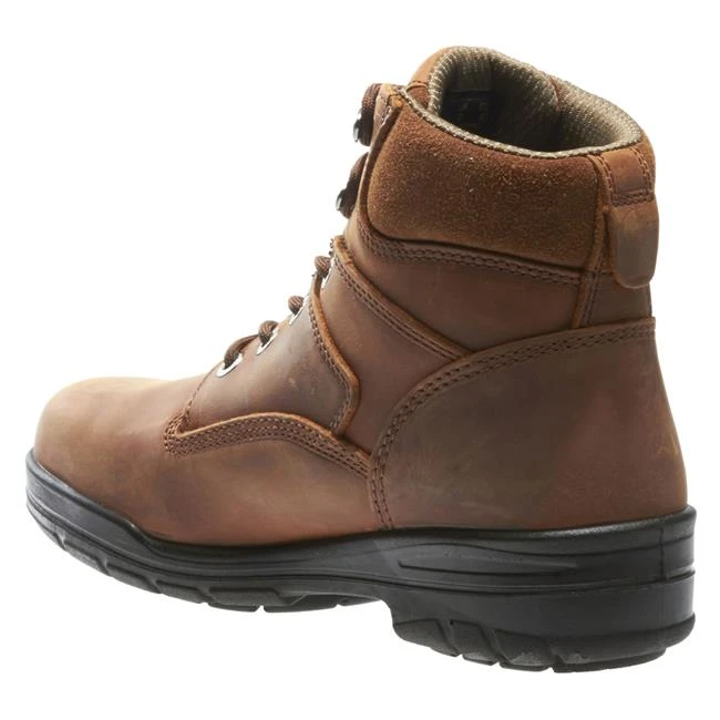 Men's Wolverine 6" Leather Durashocks Work Steel Toe Boots - Image 7