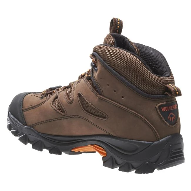 Men's Wolverine Hudson Hiker Steel Toe Boots - Image 7
