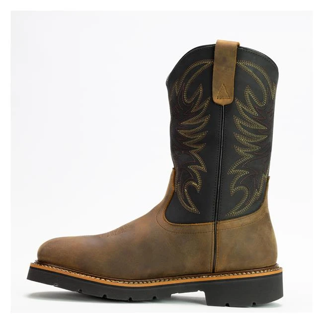 Men's Thorogood American Heritage Square Toe Wellington Waterproof Steel Toe Boots - Image 8