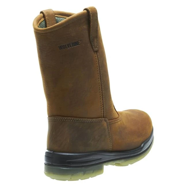 Men's Wolverine 10" Durashocks Wellington 200G Steel Toe Waterproof Boots - Image 9