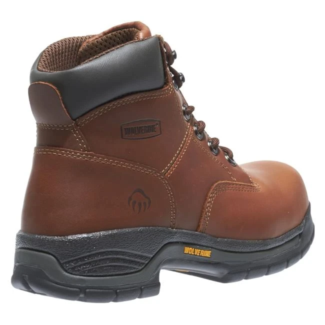 Men's Wolverine 6" Harrison Steel Toe Boots - Image 9