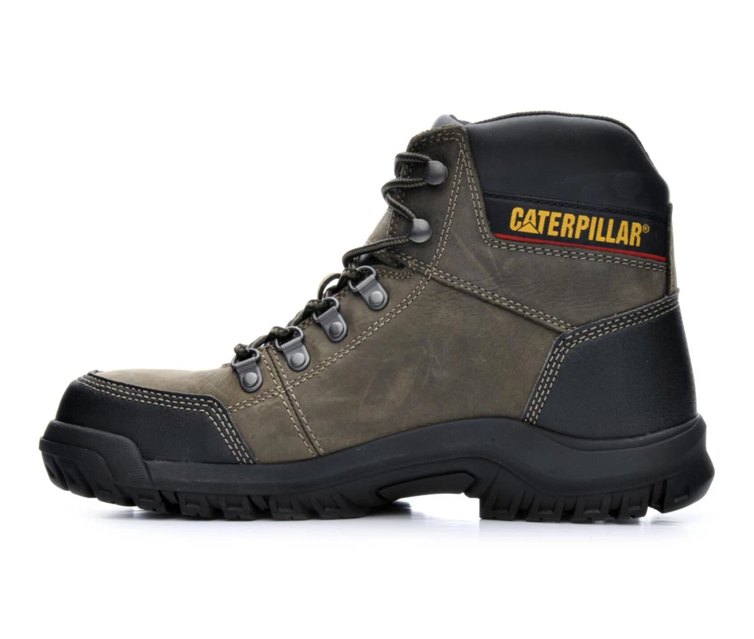 Men's Caterpillar Outline Steel Toe Work Boots - Image 3