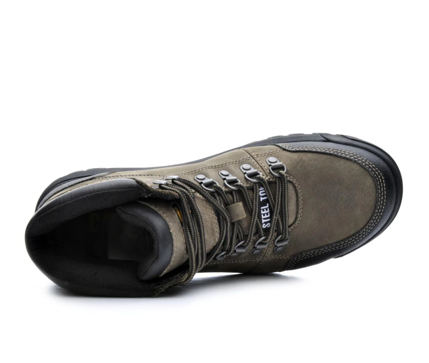 Men's Caterpillar Outline Steel Toe Work Boots - Image 6