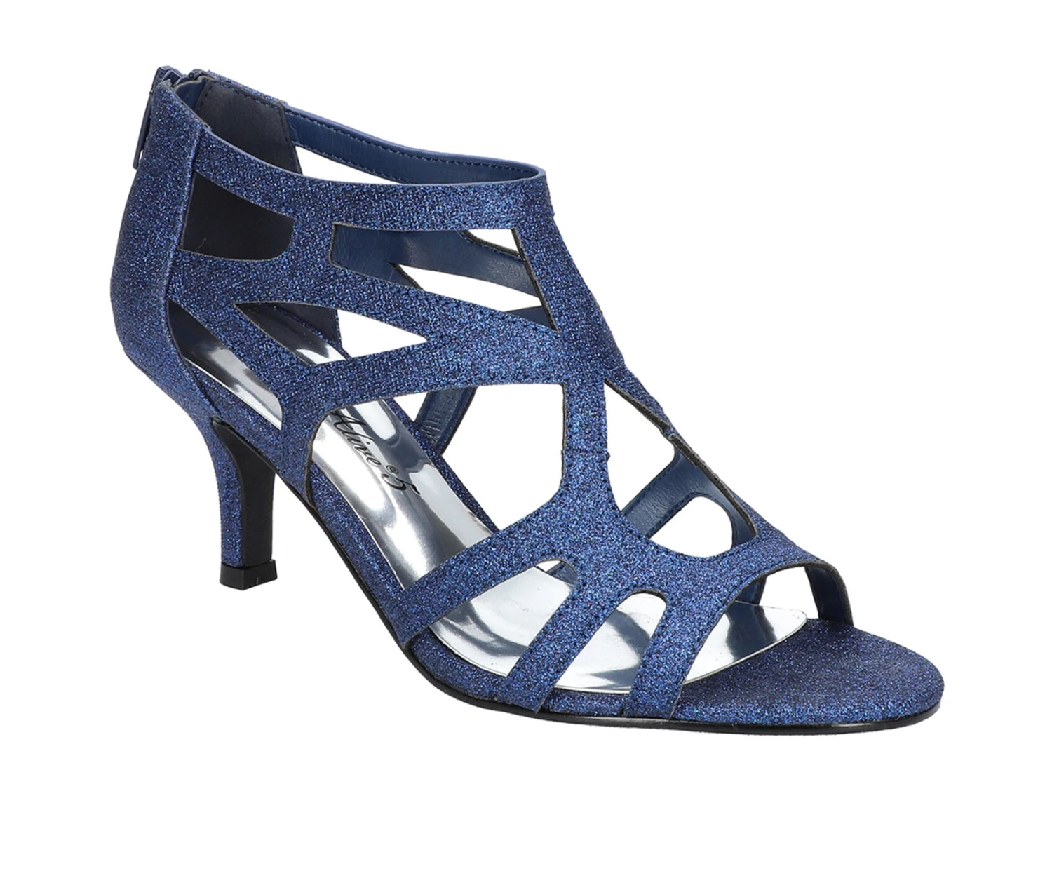 Women's Easy Street Flattery Strappy Heeled Dress Sandals - Image 2