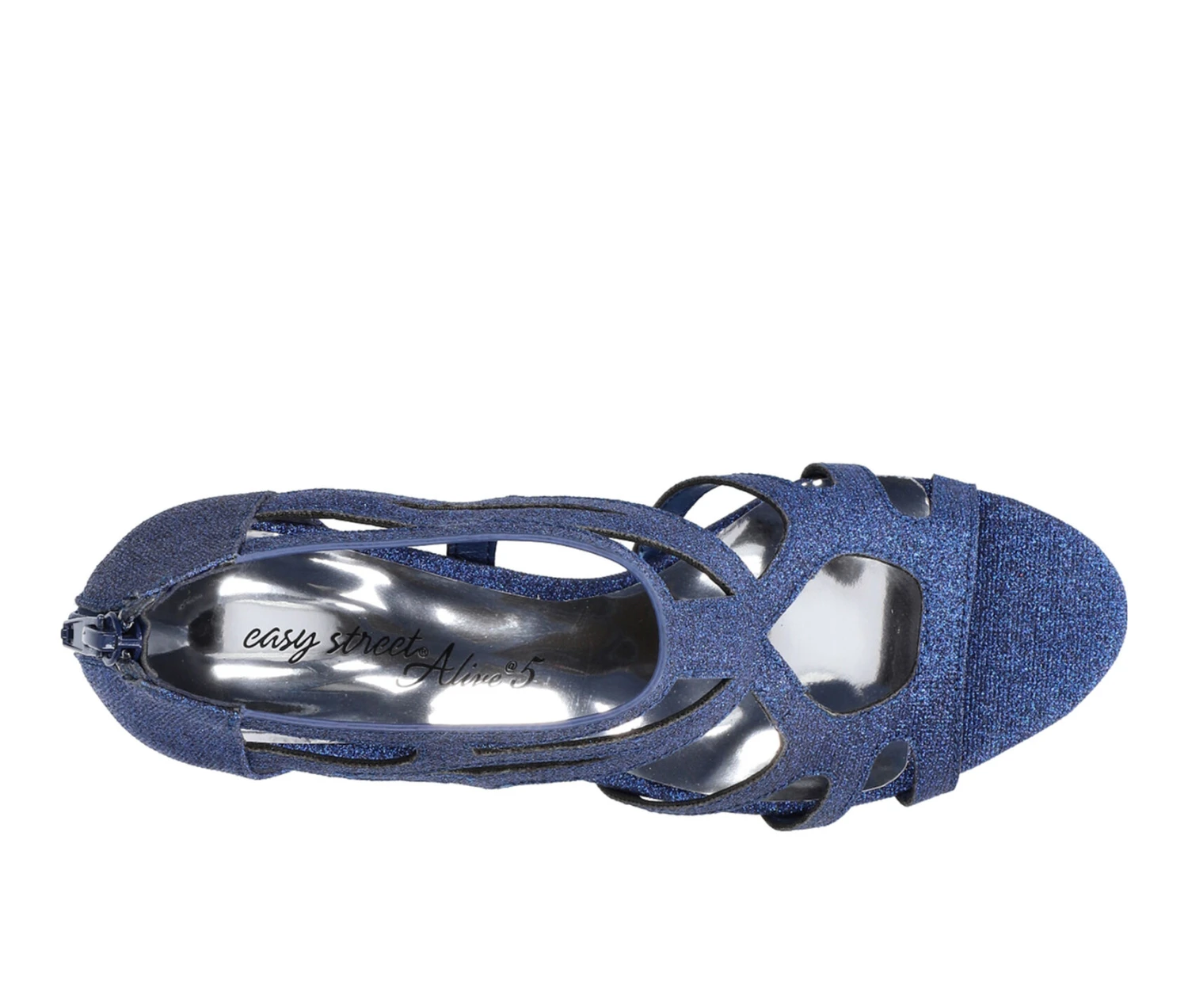 Women's Easy Street Flattery Strappy Heeled Dress Sandals - Image 6