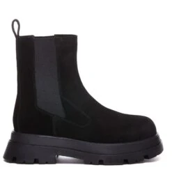 ASH ELITE PANELLED ROUND TOE BOOTS