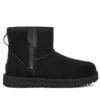 UGG MINI BAILEY ZIP BLACK BOOTS