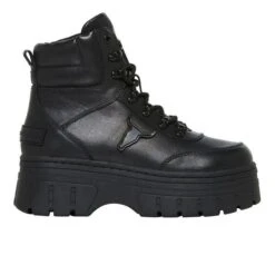 WINDSOR SMITH HIDDEN LAKEN BLACK BOOT