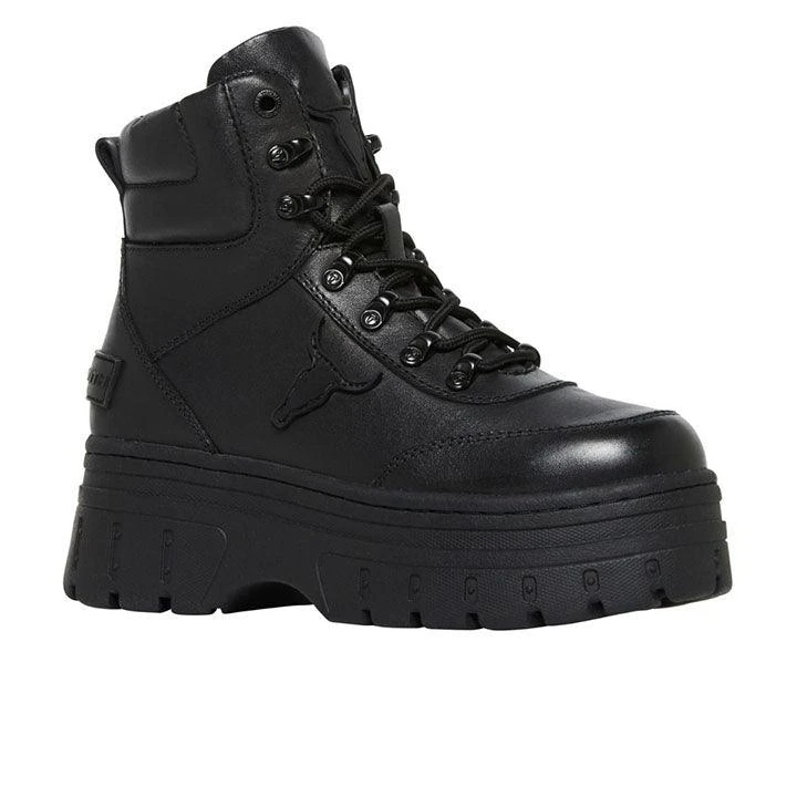WINDSOR SMITH HIDDEN LAKEN BLACK BOOT - Image 2