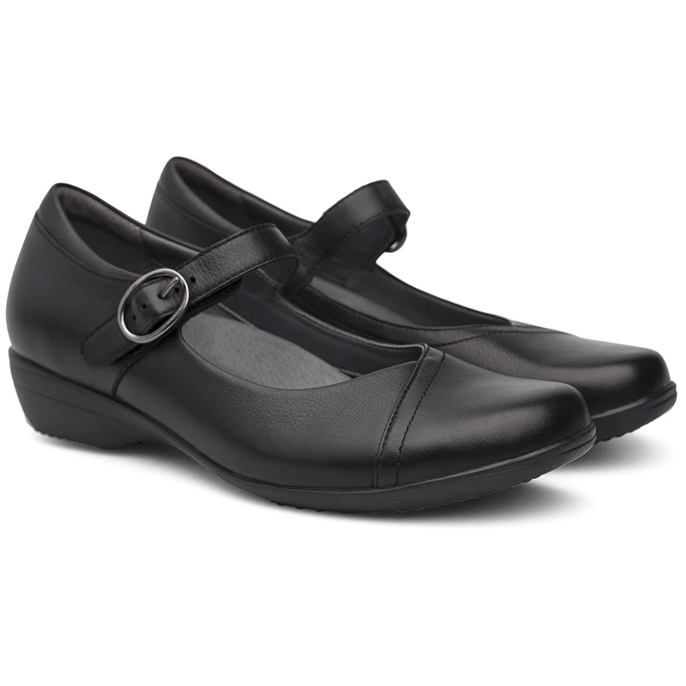 Dansko Fawna Wide Mary Jane Black (Women's) - Image 3