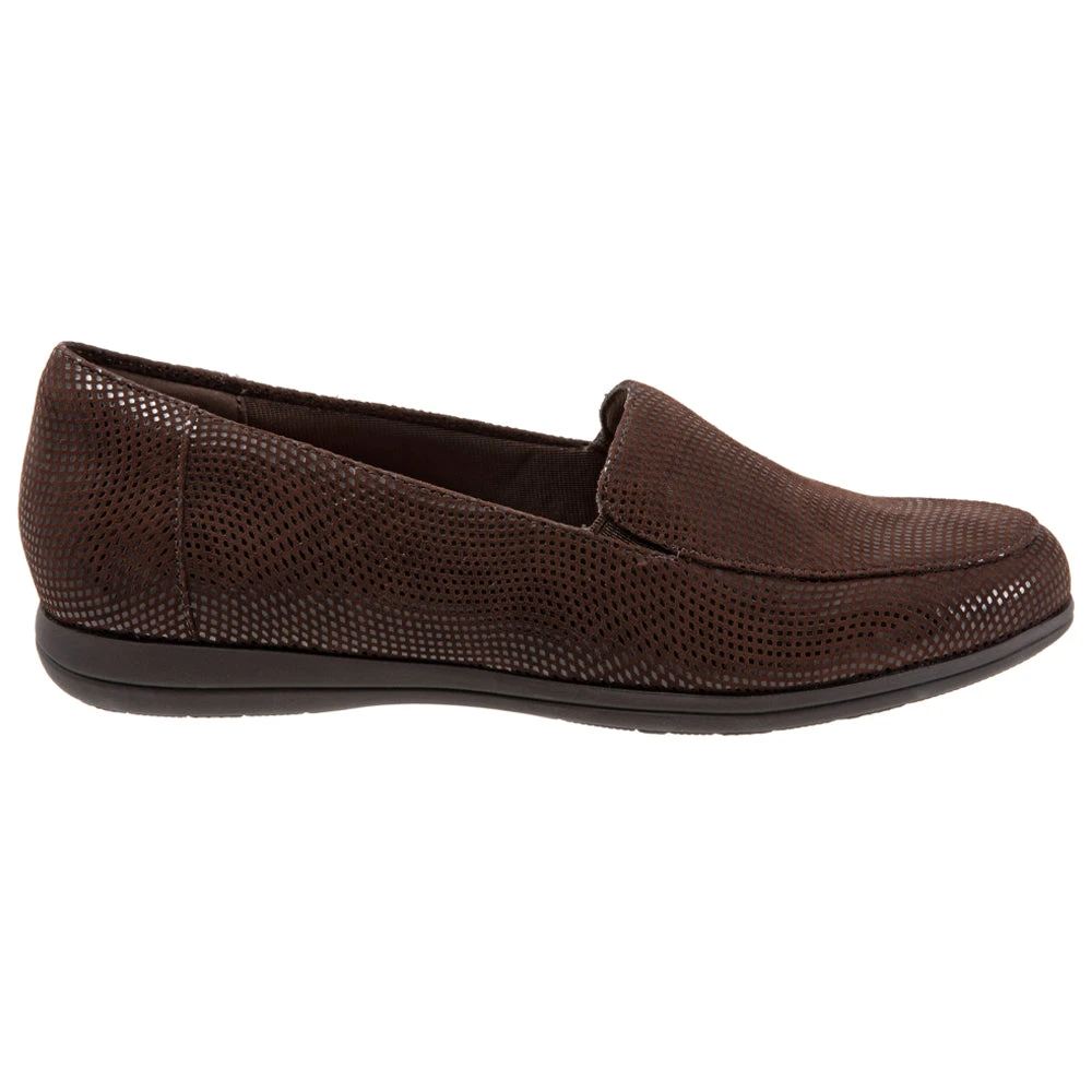 Trotters Deanna Slip-On Brown Mini Dots (Women's) - Image 2