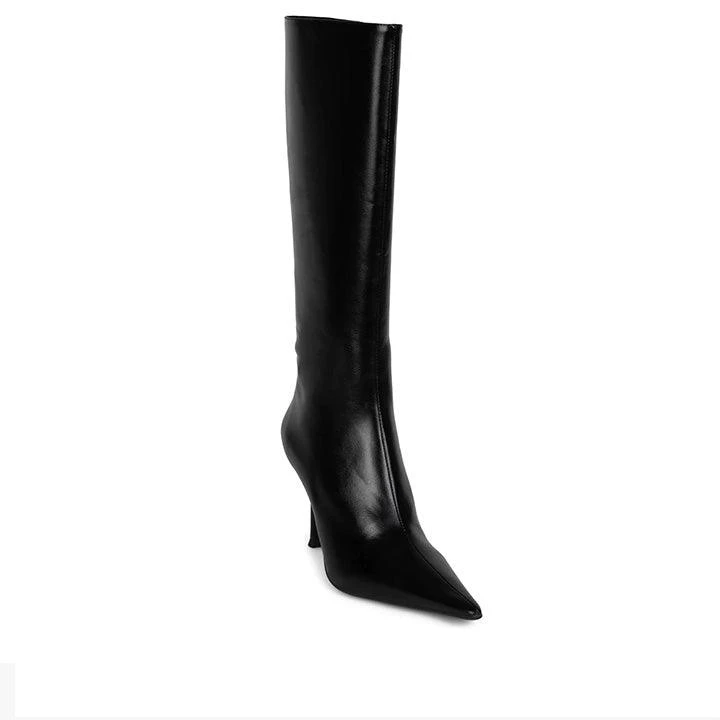 JEFFREY CAMPBELL DARLINGS BLACK BOOTS - Image 2