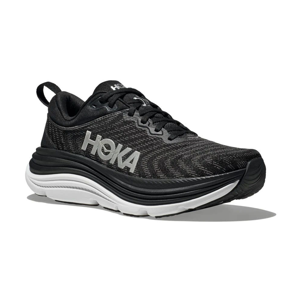 Hoka One One Hoka Gaviota 5 Black/White Running Shoe (Men's) - Image 6