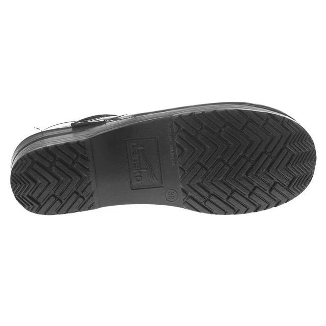 Dansko Professional Black Cabrio Clog Black Leather (Women's) - Image 6