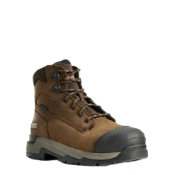 Ariat Men's Brown Mastergrip Defend H2O Work Boots 10029523