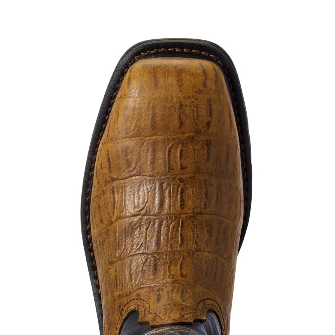 Ariat Men's WorkHog Composite Toe Distressed Brown Work Boots 10032454 - Image 3