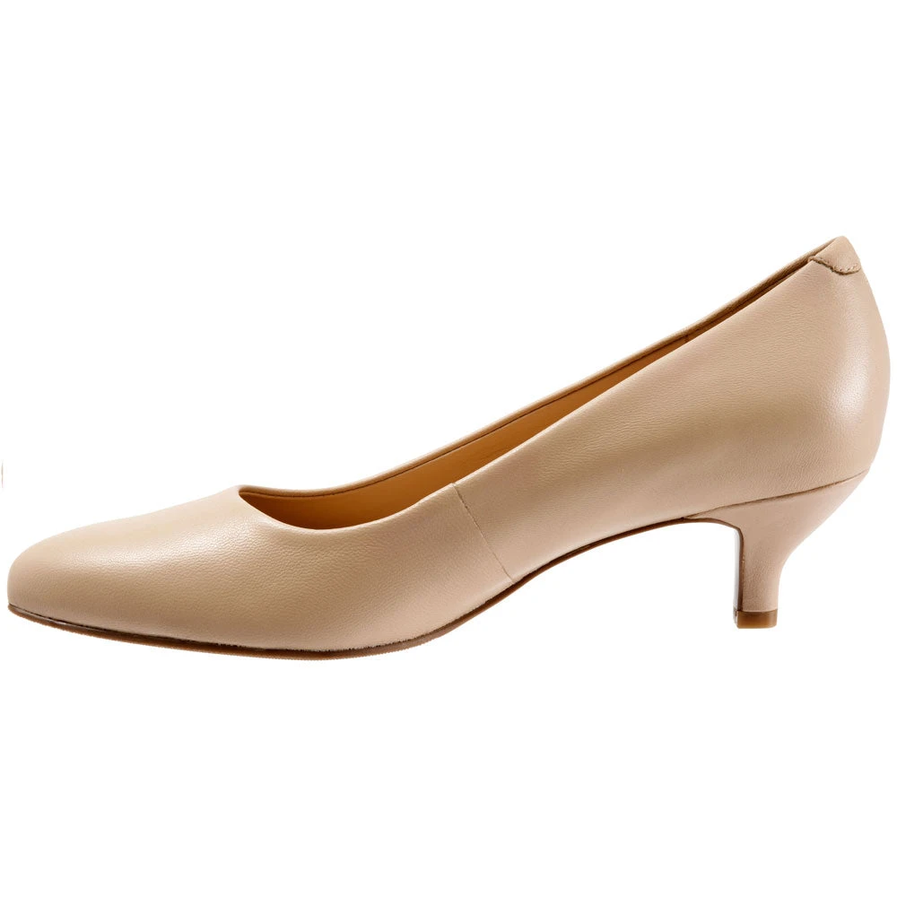 Trotters Kiera Heel Nude Leather (Women's) - Image 2
