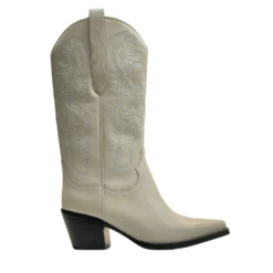 JEFFREY CAMPBELL - DAGGET NATURAL BLACK BOOTS