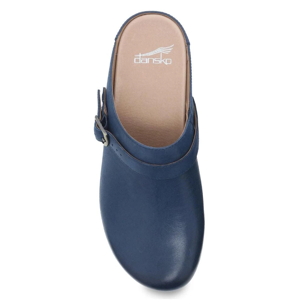 Dansko Berry Navy Leather Clog (Women's) - Image 5