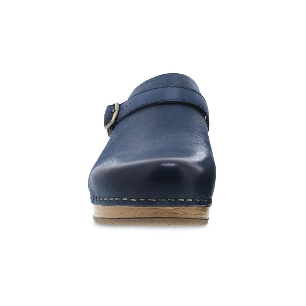 Dansko Berry Navy Leather Clog (Women's) - Image 2