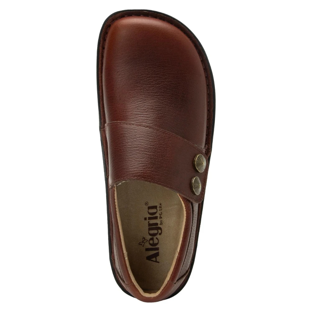 Alegria Deliah Chestnut Leather Slip-On (Women's) - Image 4