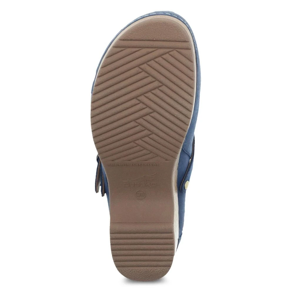 Dansko Berry Navy Leather Clog (Women's) - Image 6