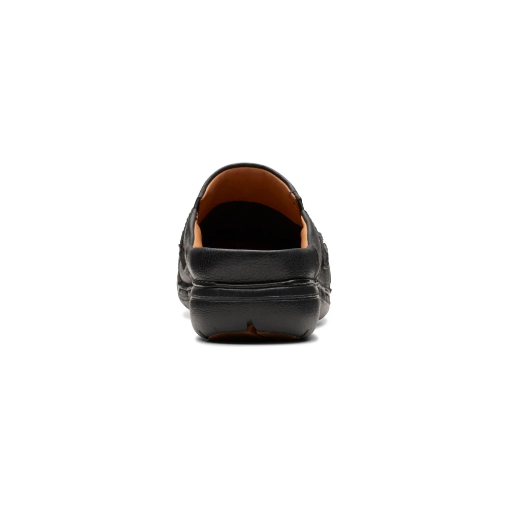 Clarks Un Loop Ease Black Leather Mule (Women's) - Image 6