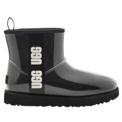 UGG CLASSIC CLEAR MINI BLACK