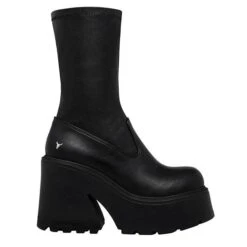 WINDSOR SMITH FOUND BLACK BOOTS