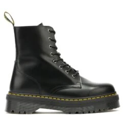 DR. MARTENS JADON 8 EYE BLACK BOOTS