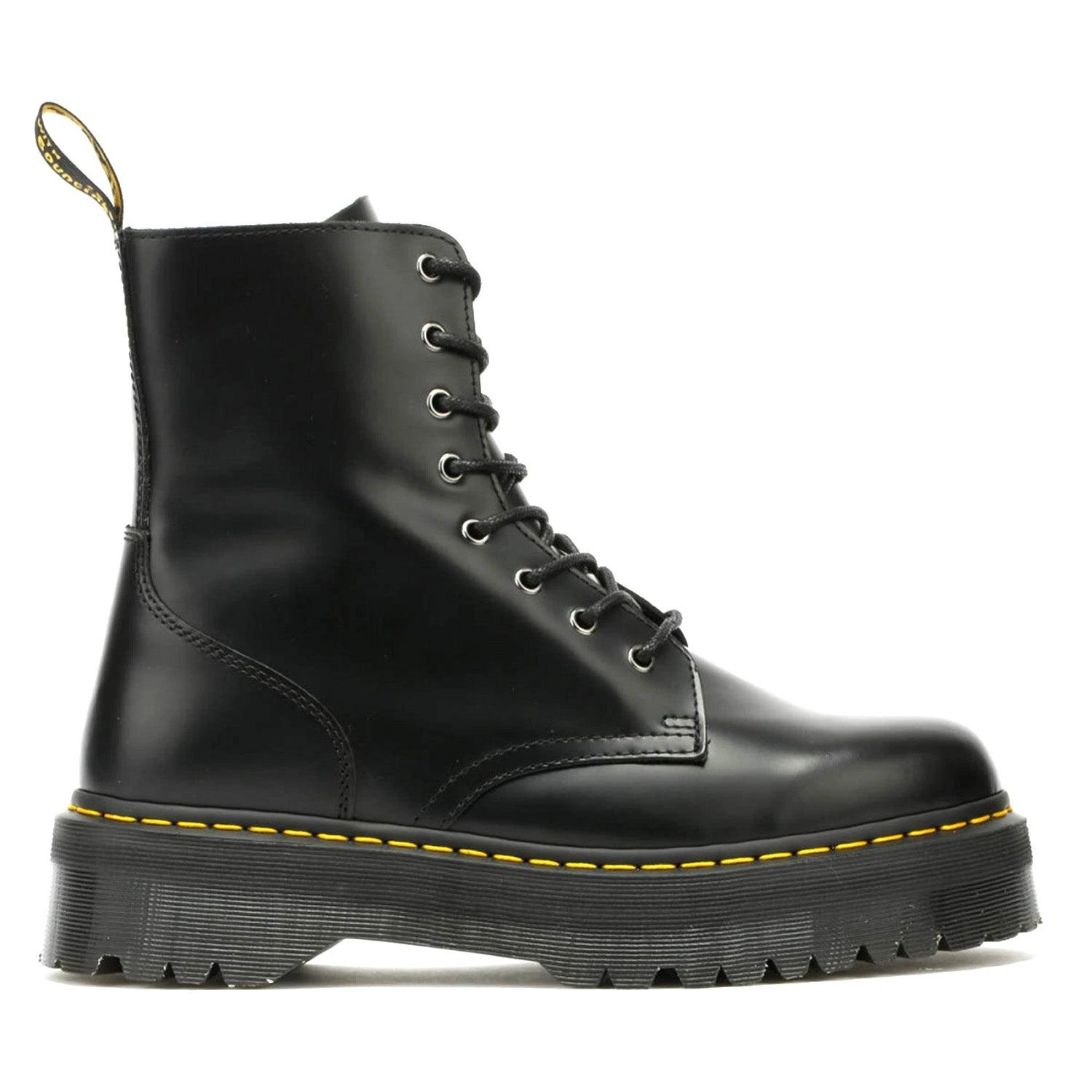 DR. MARTENS JADON 8 EYE BLACK BOOTS